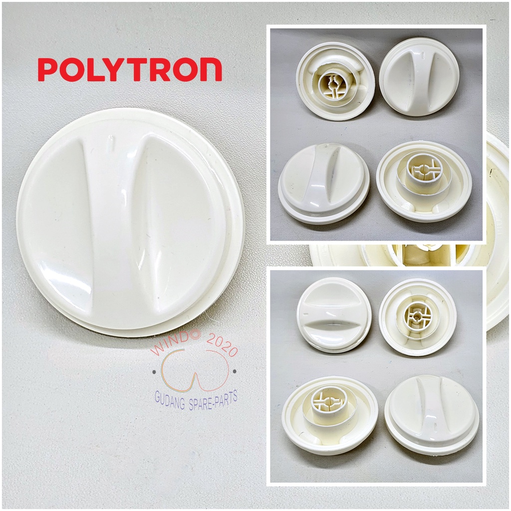 TOMBOL MESIN CUCI POLYTRON  KNOP MESIN CUCI POLYTRON  PEMUTAR TIMER MESIN CUCI POLYTRON ORIGINAL