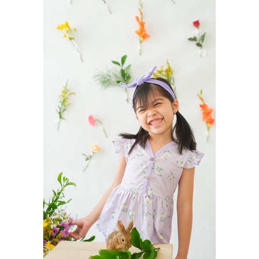 BOHOPANNA RUFFLE SET / SETELAN ANAK PEREMPUAN