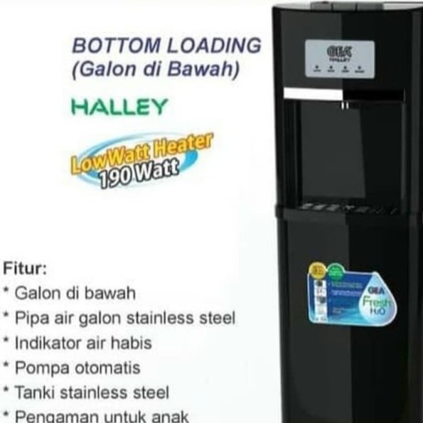 GEA HALLEY DISPENSER GALON BAWAH KOMPRESOR
