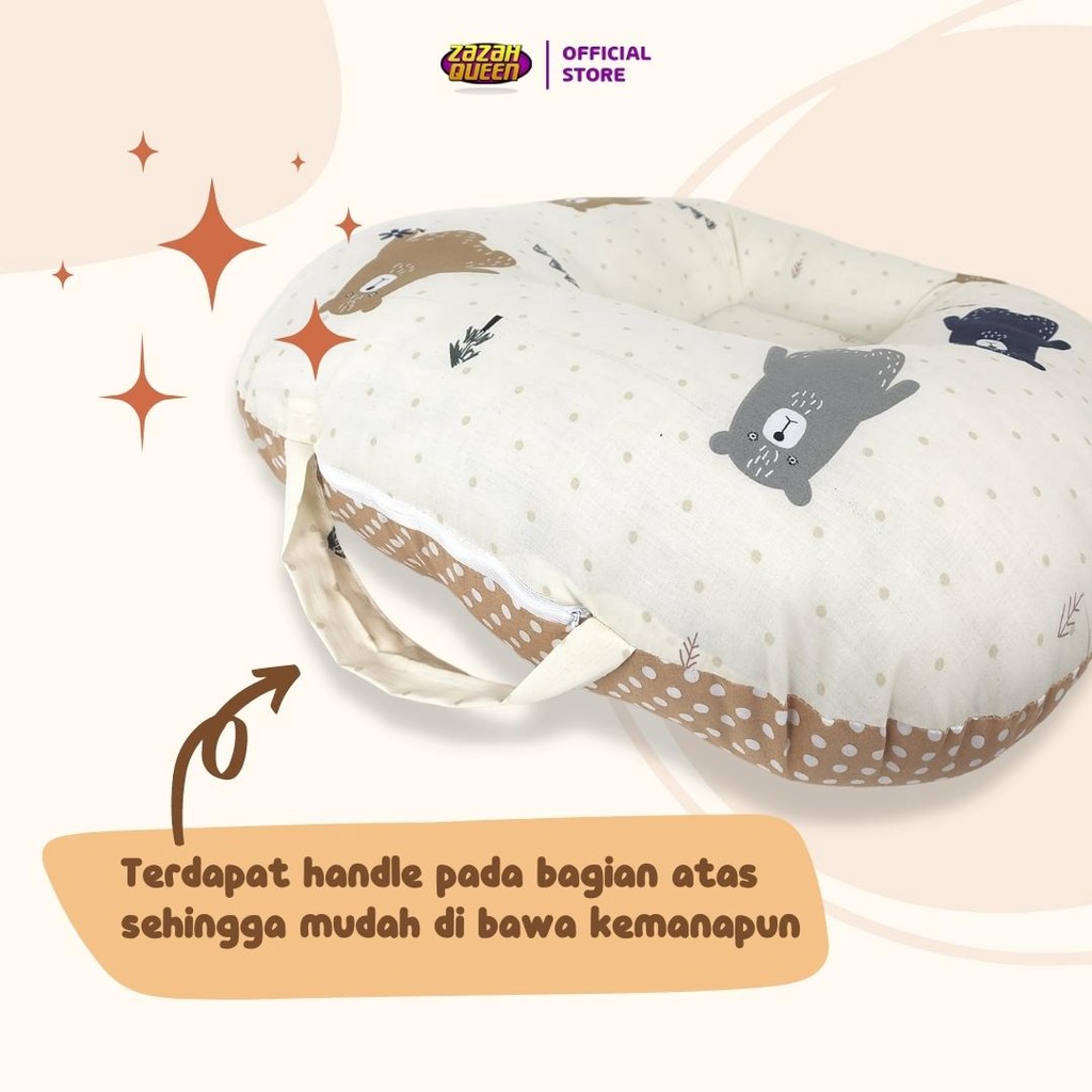 [BARU] Sofa Bayi Multifungsi / Kasur Bayi Empuk - Motif 71