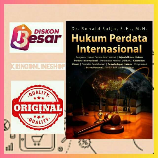 Buku Hukum Perdata Internasional