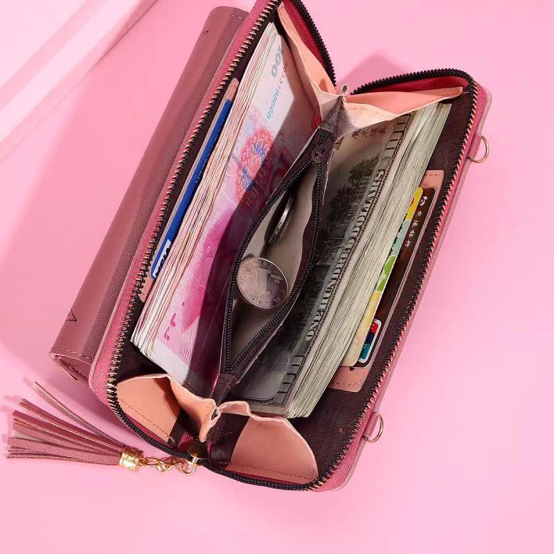 Dompet Panjang Wanita Free Tali Dompet Wanita Import Real Pict Alibaba1688