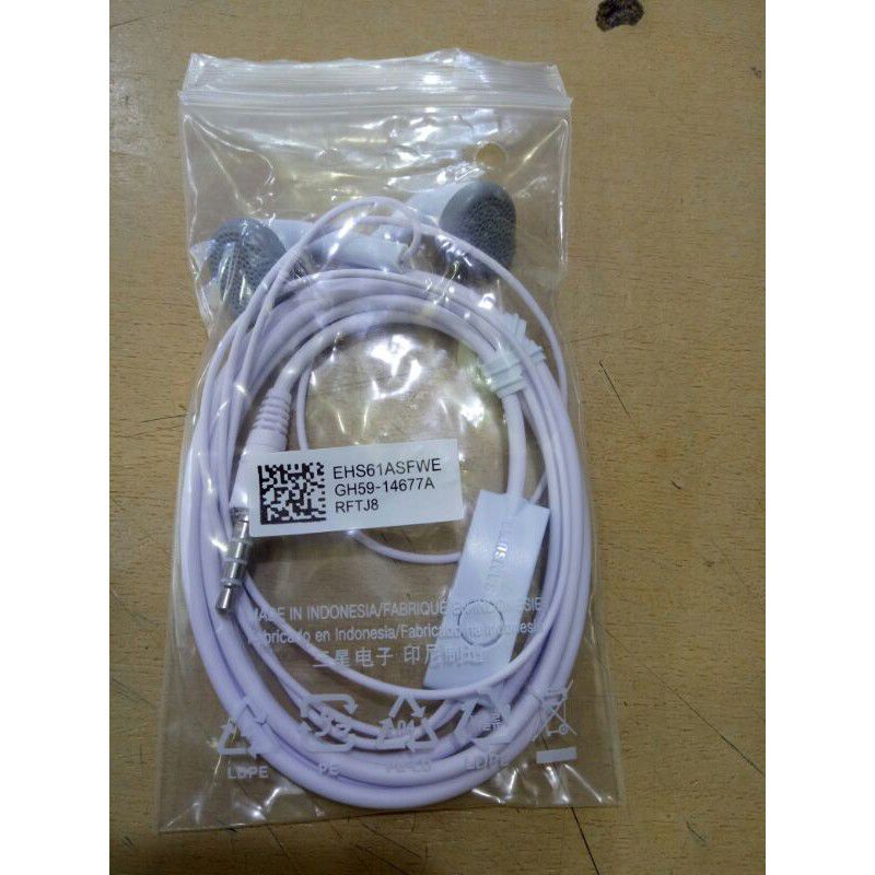 HEADSET / HANDSFREE / EARPHONE SAMSUNG HS330 J1ACE ORIGINAL 100% MADE IN INDONESIA