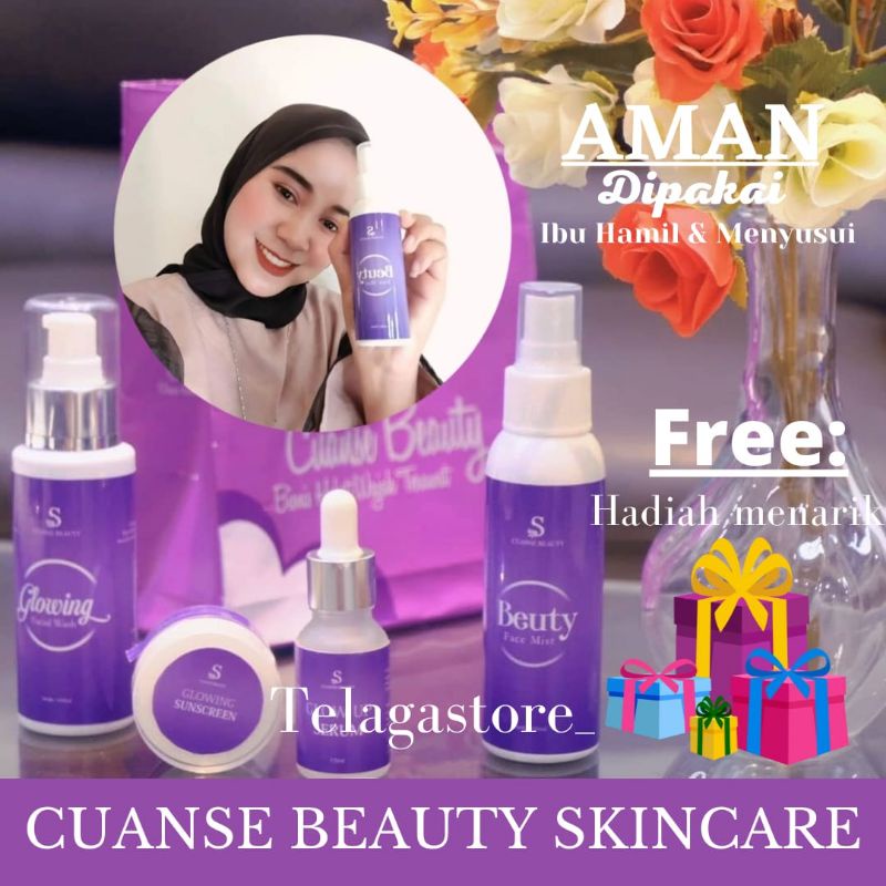 CUANSE BEAUTY SKINCARE 100 %ORIGINAL BPOM