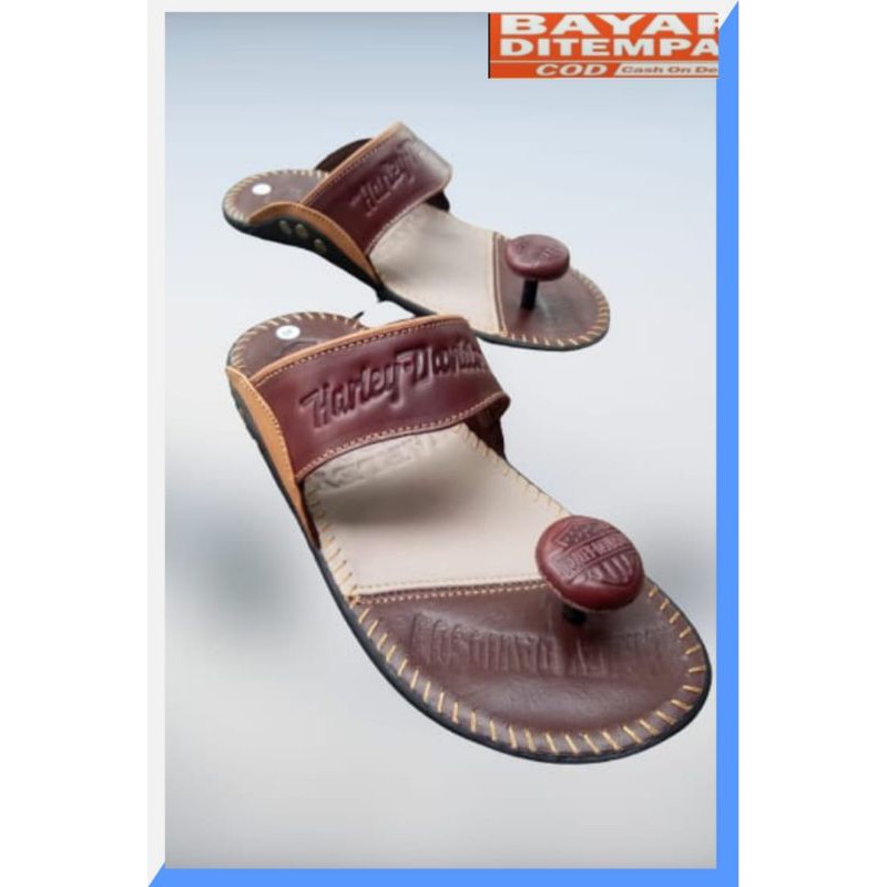 Sandal Kulit pria original kulit asli