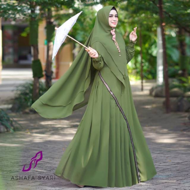 AKIFAH SET SYARI BY ASHAFA SYARI