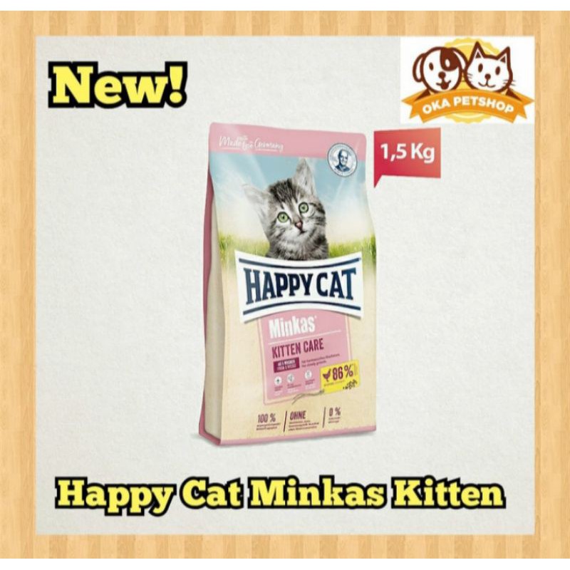 Happy Cat Minkas Kitten 1.5kg Freshpack - Happy Cat Minkas - Happy Cat Kitten