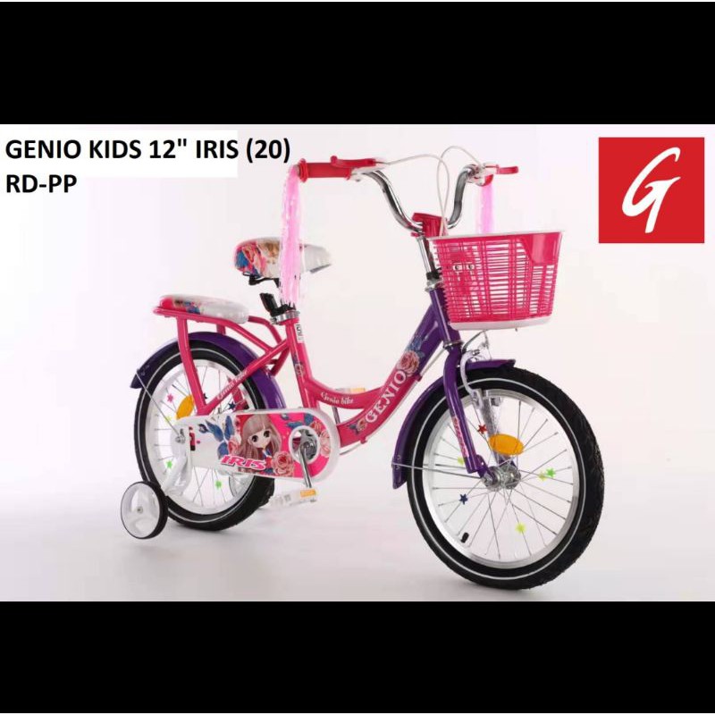 Sepeda Anak Mini 16 inch Genio IRIS &amp; AMORE Terbaru