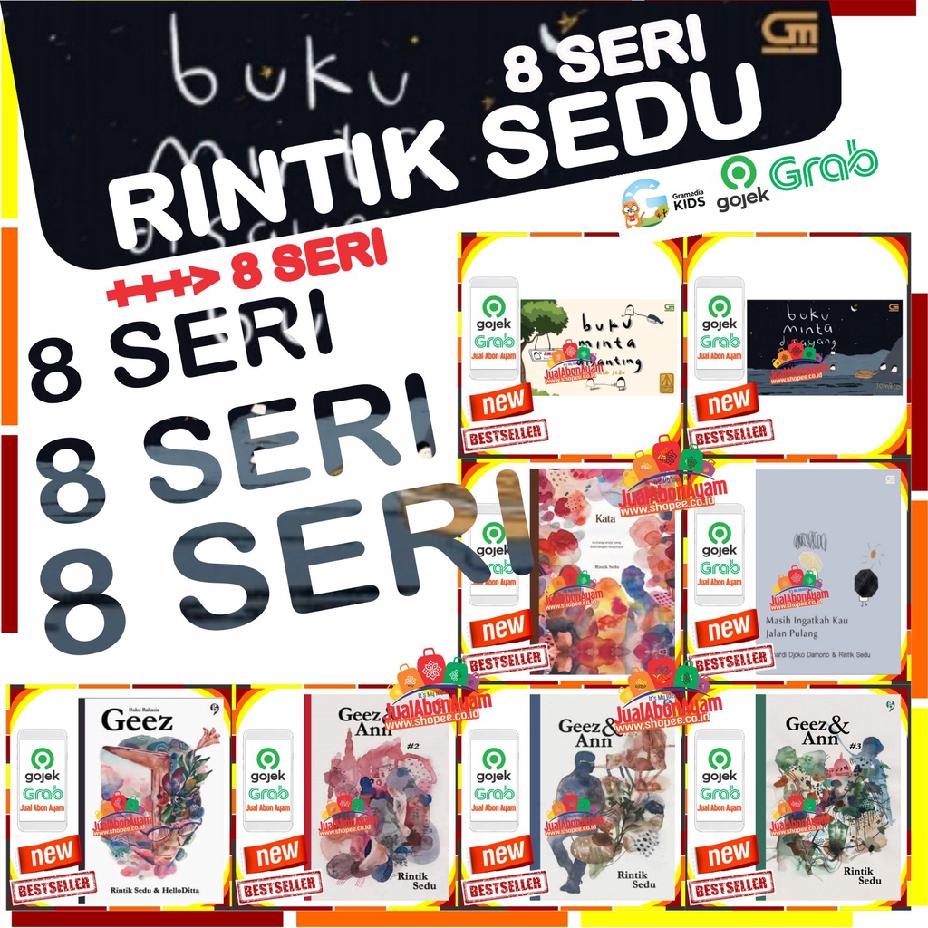 Novel Kata Geez & Ann Rintik Sendu Buku Minta Dibanting | Shopee Indonesia