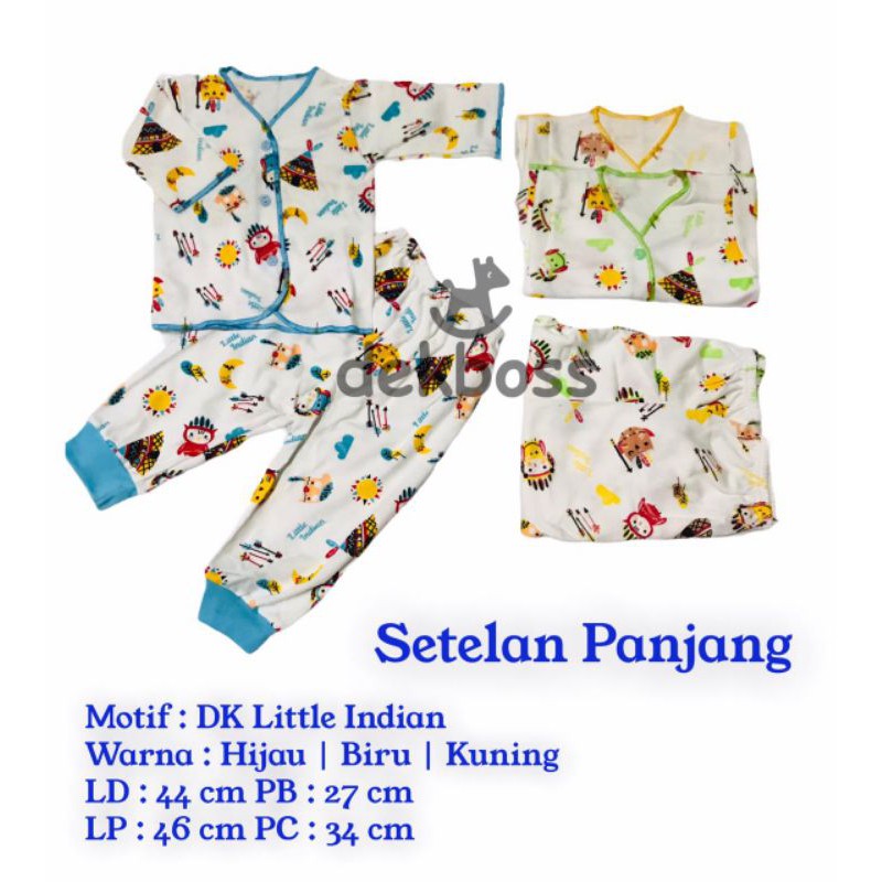 [BISA PILIH MOTIF] PART.2 Setelan baju tidur bayi newborn laki laki perempuan pakaian bayi baru lahir