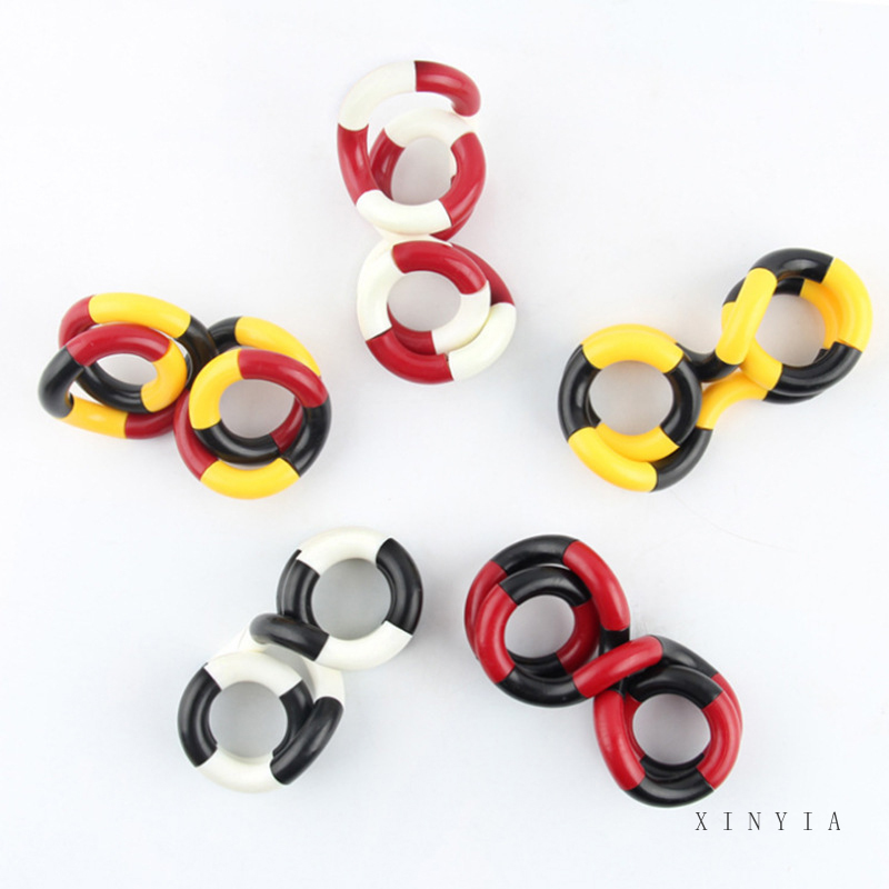 Changeable Tangle Jr Twisting Rope Twisting Ring Winding Toys Twister Pressure Release Adult Toysdecompression Venting Toy