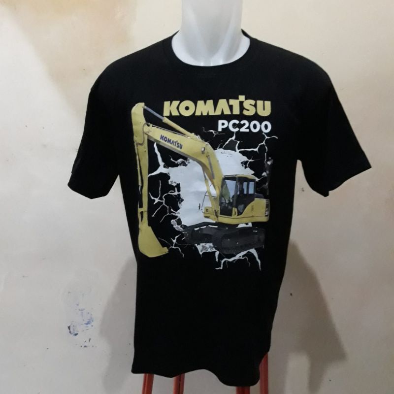 COD kaos Komatsu / kaos Komatsu beco / baju alat berat