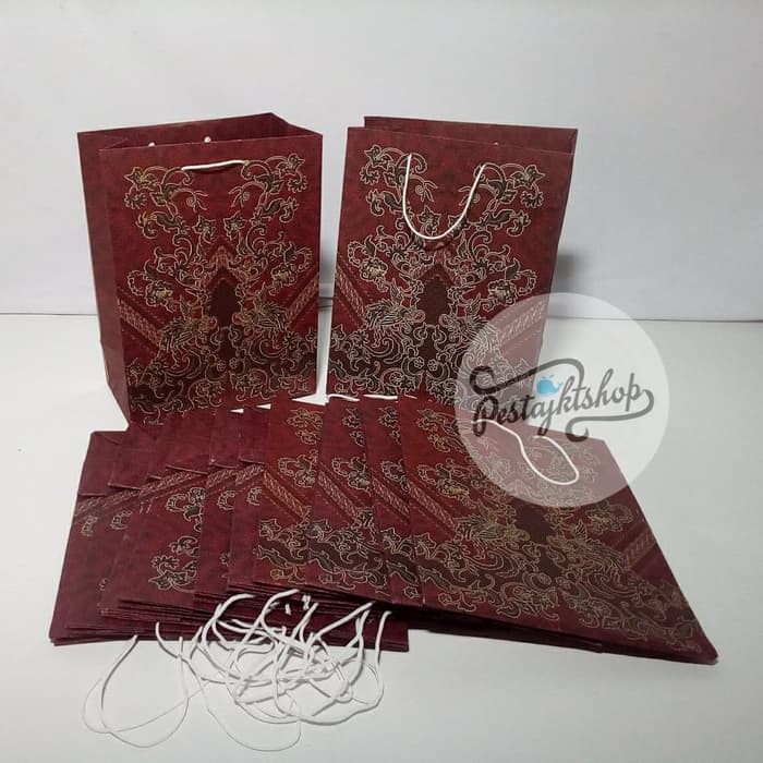 

Paper Bag Batik perpack (S) 20x15 PJKT