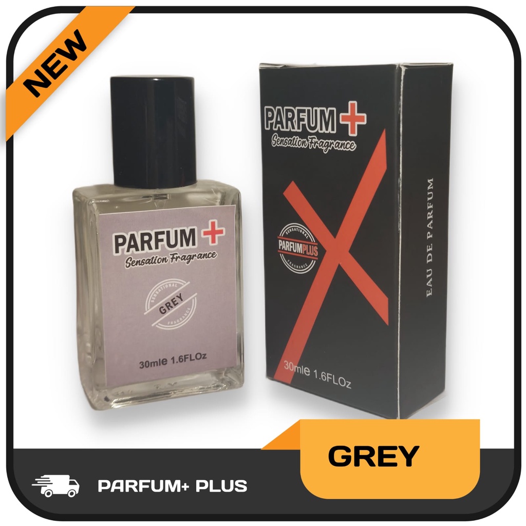 Jual PARFUM GREY ORIGINAL BY PARFUM PLUS| Sensation Parfume | Aroma