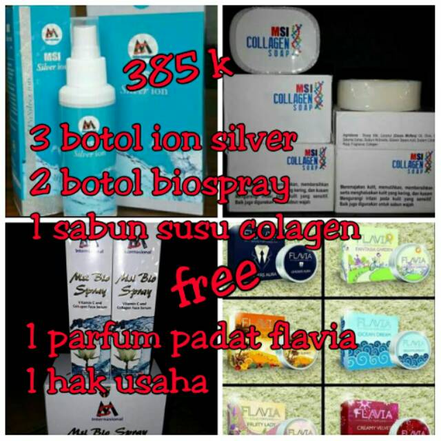 Produk kecantikan Msi