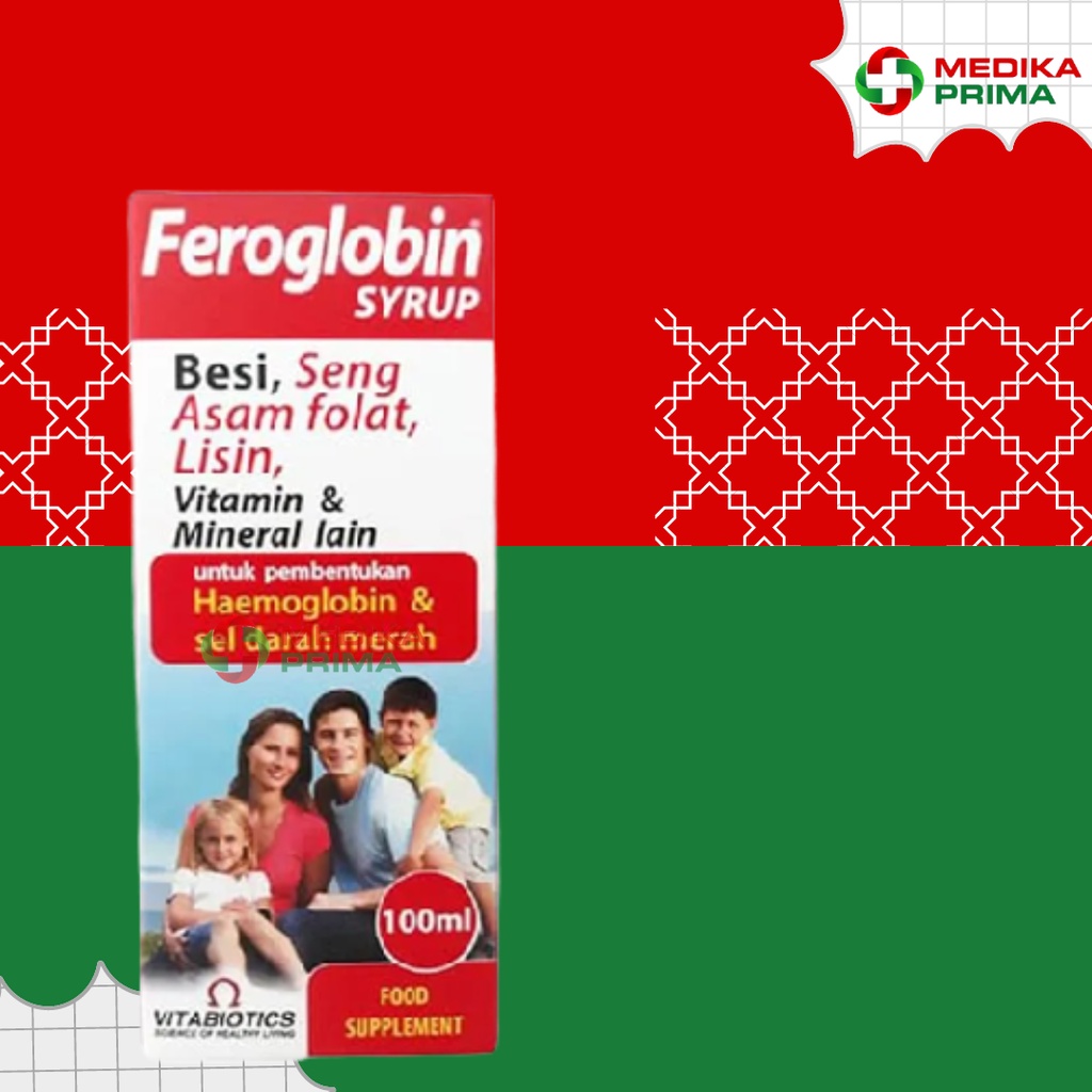 Jual FEROGLOBIN SIRUP 100 ML | Shopee Indonesia