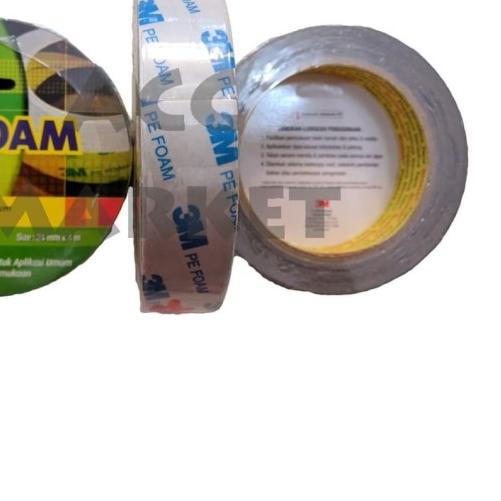 

➴ Double Tape 3M Foam 24 Mm x 4.5M Dobel Tip Busa PE Coated ➸