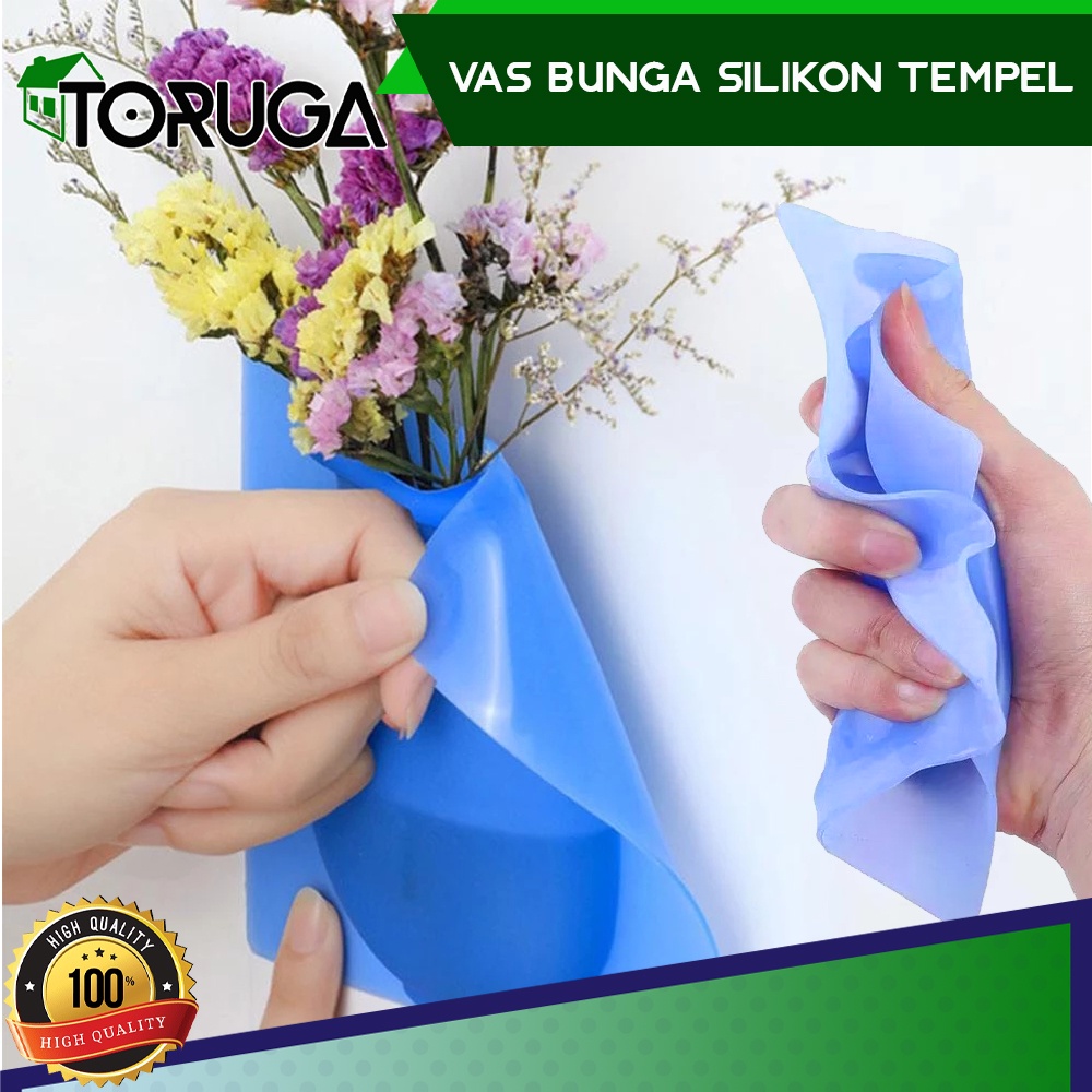 VAS BUNGA Unik vas bunga tempel Vas bunga ajaib silicon