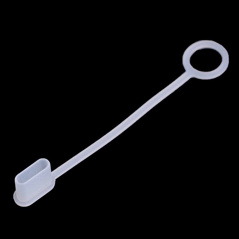 {LUCKID}10Pcs Protection Cap USB Type-c Cable Case Dust Plug Charger Cover with Wire