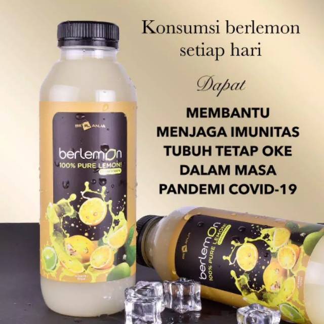 

BERLEMON 500ML MINUMAN DIET, SARI LEMON ALAMI