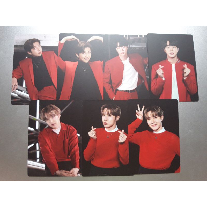 BTS MOTS ON:E Mini Photocard PC Namjoon RM JIN SUGA JHOPE