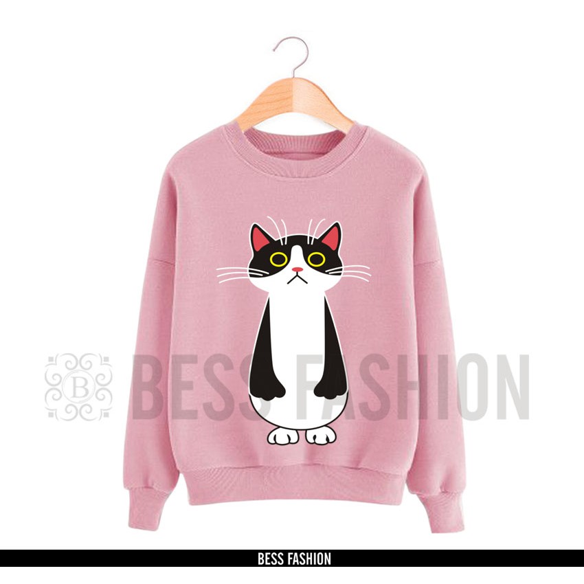 Bess - Sweater Lengan Panjang Murah / Sweater CAT STAND