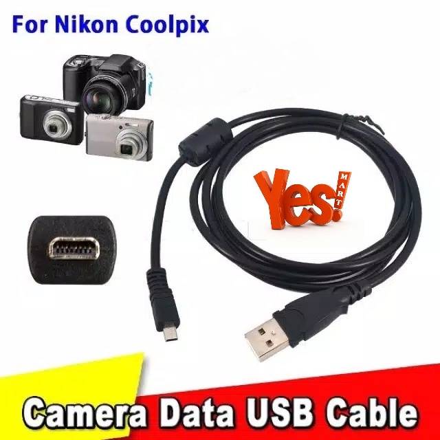 Kabel USB / Data Kamera Nikon UC-E6 1 V1 AW110 L840 P510 P7000 D750 D3200 D5100 D5500 D7100 S9500