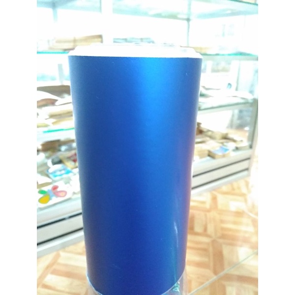 Skotlet Decofik Biru Metalik Dop/Satin