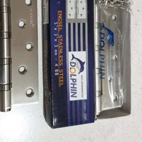 ➤ Engsel Stainles Sus 304 Dolphin 5 inch - Engsel Pintu Setenlis sus304 ❈