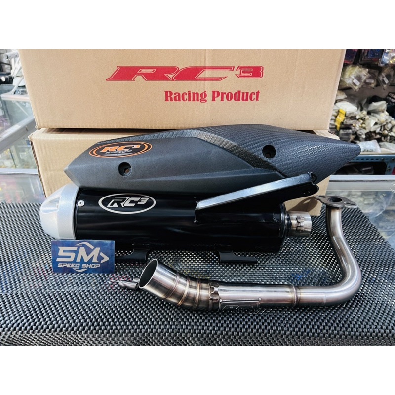 Knalpot STD TYPE PRO RC3 Honda Yamaha adem Copy CMS Copy TZM PROJECT nmax new aerox new pcx 150 pcx 