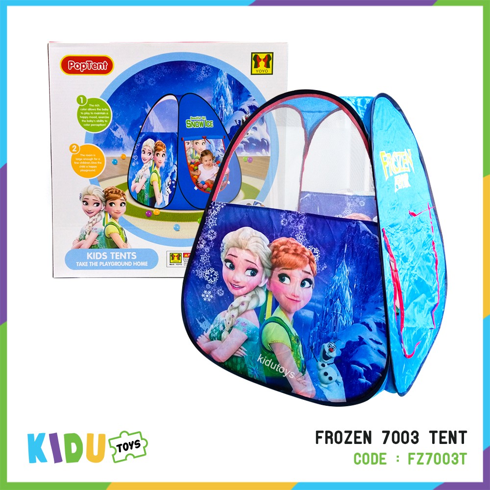 Mainan Anak Frozen 7003 Tent / Mainan Tenda Anak / Mainan Rumah Anak Kidu Toys