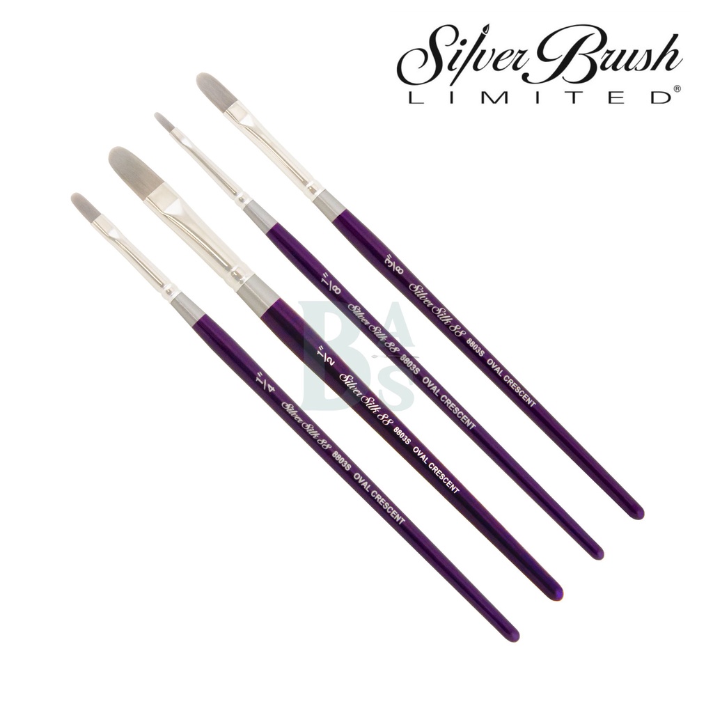 

Silver Brush Silk 88 - ( Oval Crescent 8803S )