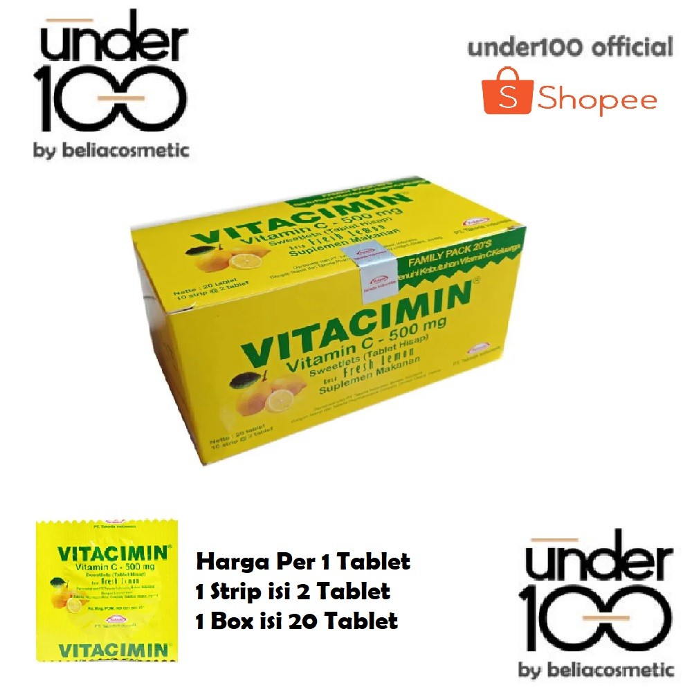 Harga Vitacimin 1 Box Di Apotik