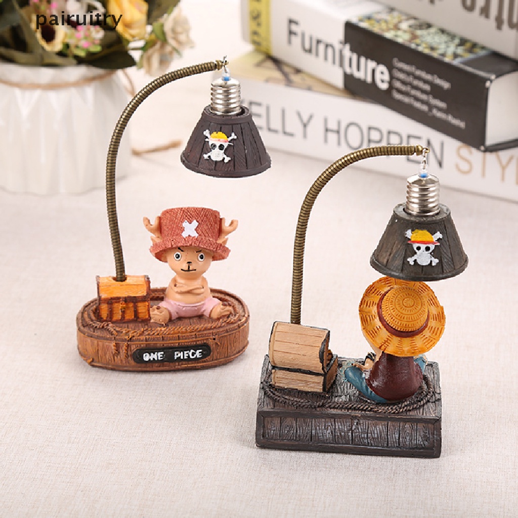 Mainan Lampu Meja LED Desain ONE PIECE Luffy Tony Untuk Kamar Anak