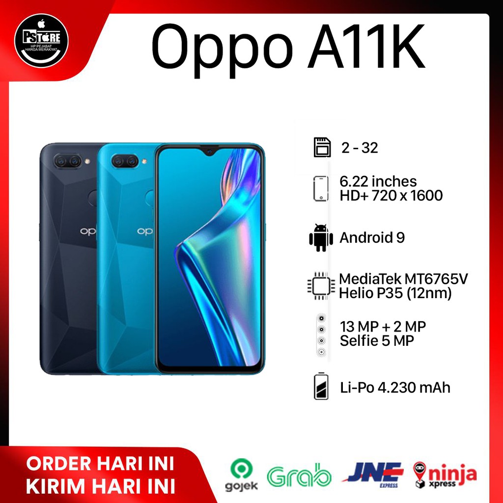Oppo 11k Ram 2 32gb New Garansi Resmi 1 Tahun Shopee Indonesia