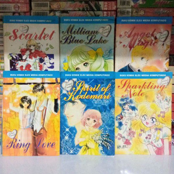 Paket [6 Buku] Komik Elex SERIAL CANTIK ROMANTIS ONE SHOT Original