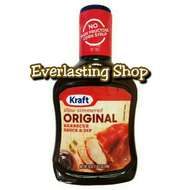 

Kraft Original Barbecue Sauce (BBQ sauce) Saus Beef Daging Panggang Bakar Sate