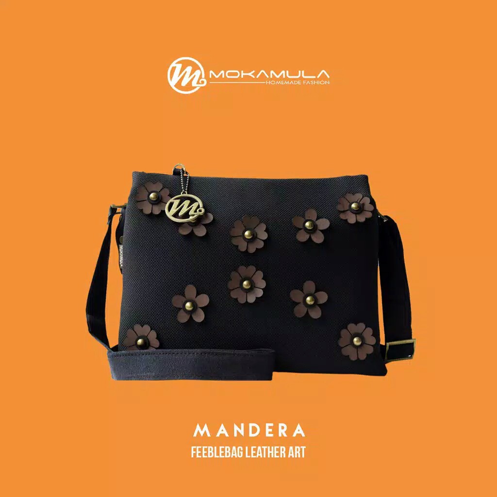 Mokamula Feeble Leather Art Mandera, Tas Selempang Wanita Cantik