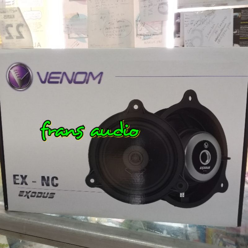 Speaker Venom Exodus EX NC speker Coaxial 2way Exodus Mitsubishi EXNC