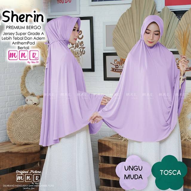 SHERIN BERGO RAQUMI HIJAB | RAQUMI PONTIANAK | Bergo Tali | Bergo Jumbo | Bergo Pet | Bergo Jersey