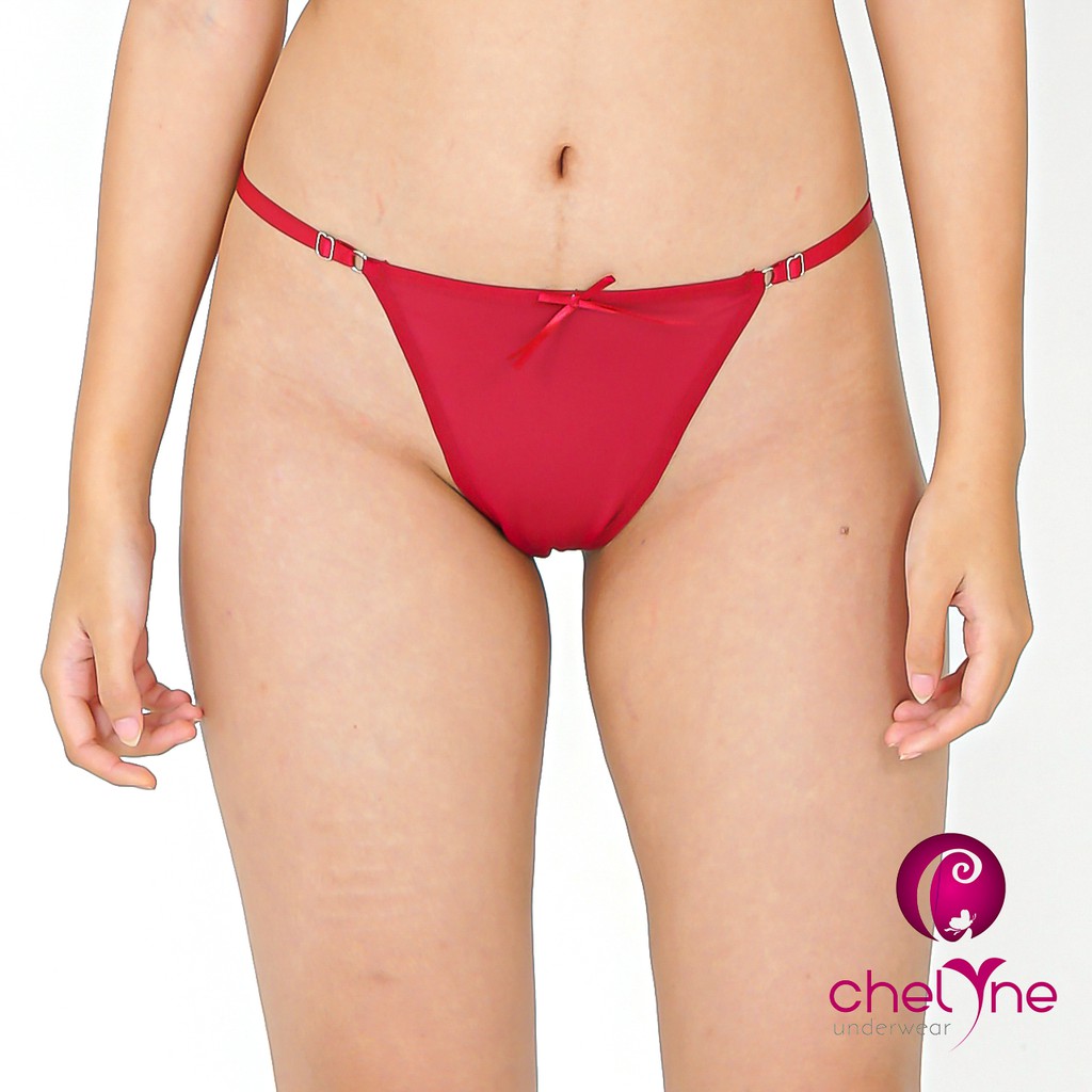 

Chelyne CD G-String T71 FreeSize M-XXL Bahan Lycra Polos