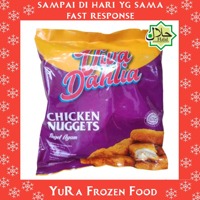 Chicken Nugget VIVA DAHLIA Naget Ayam 250gr