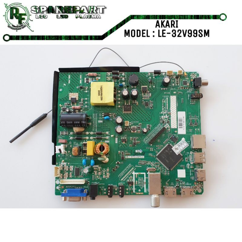 MB MOBO MAINBOARD MOTHERBOARD MESIN TV LED AKARI LE-32V99SM LE 32V99 SM