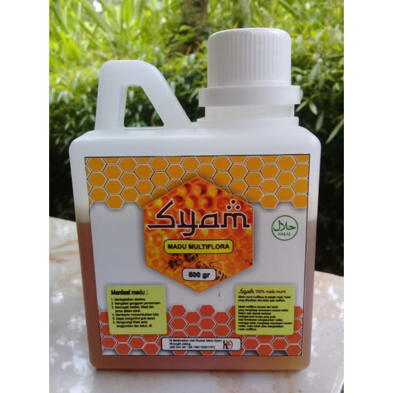 

madu syam multiflora 500gr