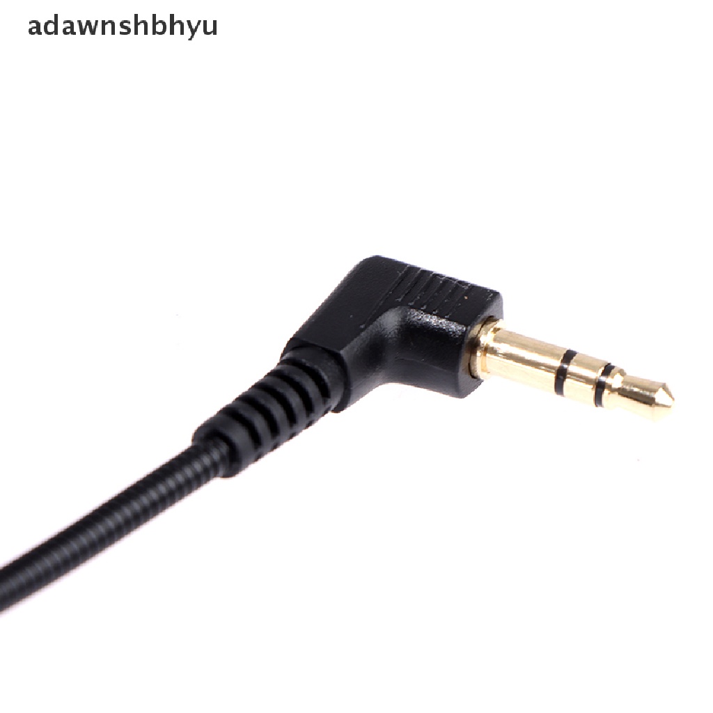 Adawnshbhyu Headset Gaming Studio Stereo 3.5mm Portabel Mic Mini HD Suara Mono Mikrofon