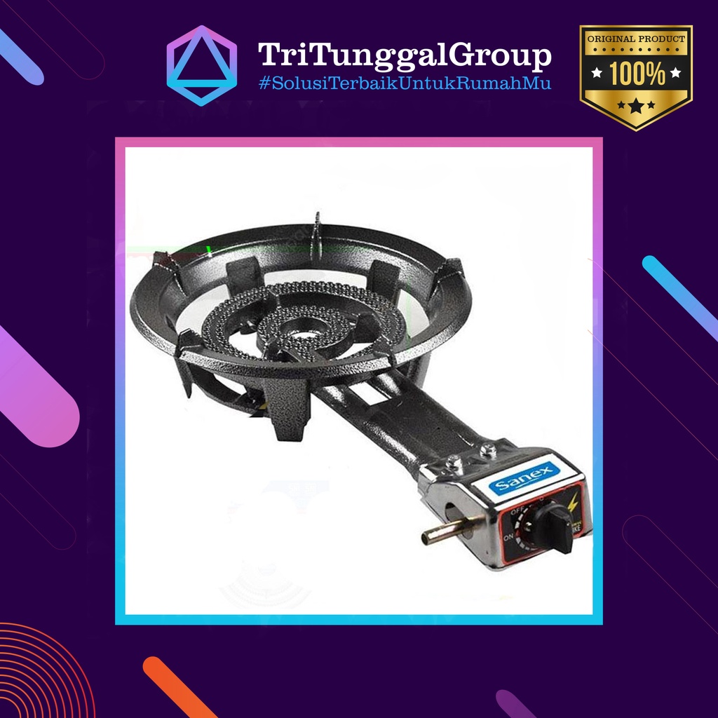 (BAYAR DI TEMPAT) Sanex SN-31A Kompor Mawar / Komersil  SN31A / SN 31 A / GARANSI RESMI
