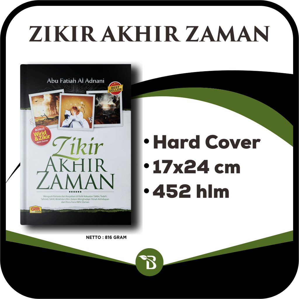 Zikir Akhir Zaman Buku Bacaan Akhir Zaman Hard Cover