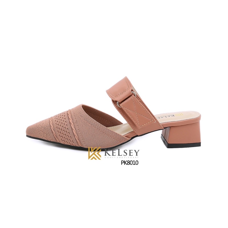 (GRATIS ALAS KAKI) NICOLE SANDAL WANITA HAK TAHU 4CM  KELSEY PK8010