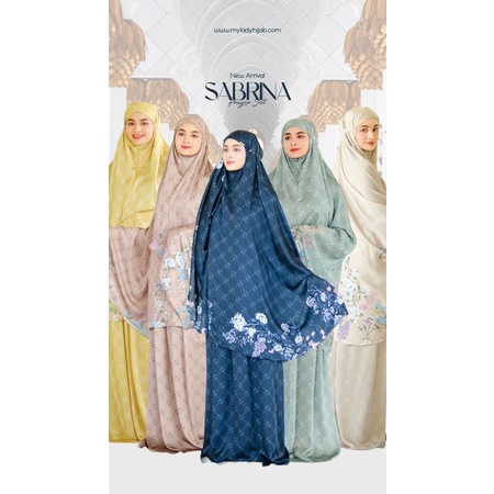 my lady sabrina prayer set mukena