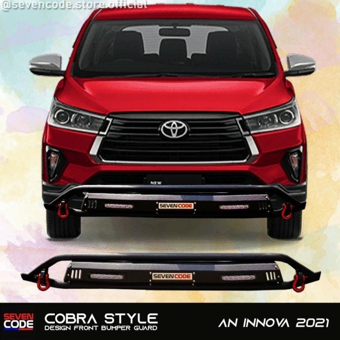 Front Bumper Guard Tanduk Depan Innova Reborn 2021 Cobra Sevencode